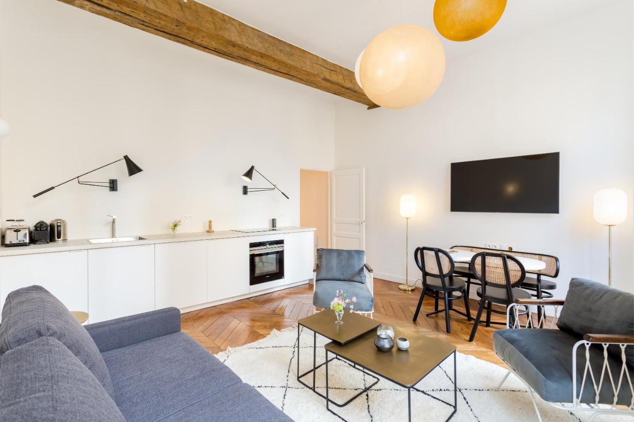 Habitat Parisien - 1Br-1Ba - Bourse Montorgueil Daire Dış mekan fotoğraf